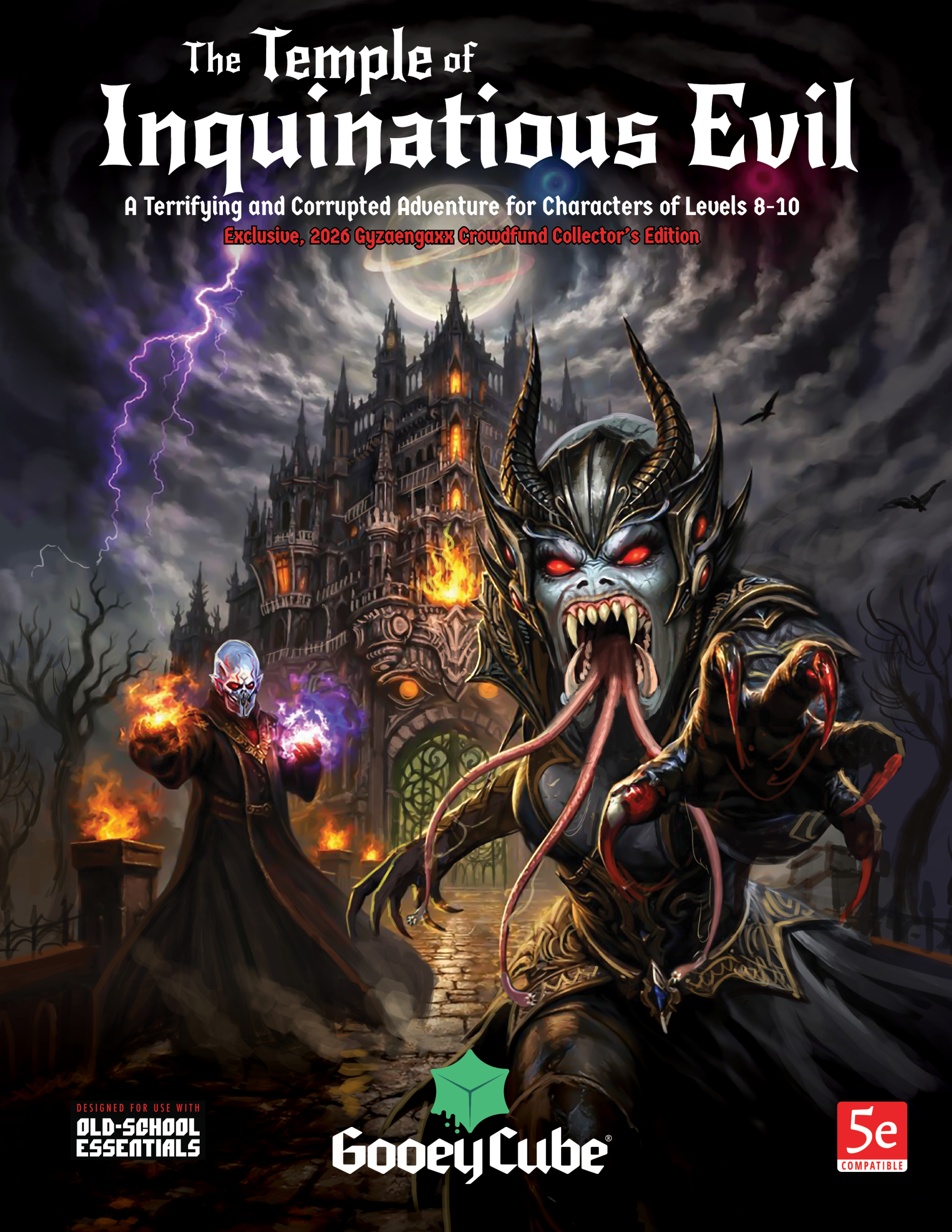 The Temple of Inquinatious Evil — Gooey Cube cover